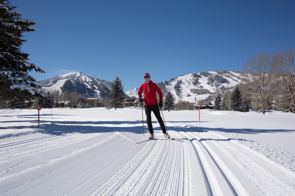 Cross-country Skiing Aspen, Moore Trail