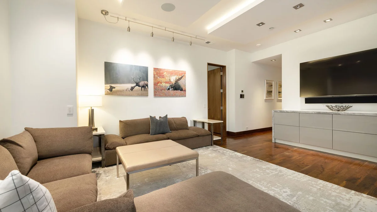 Downstairs Living Area