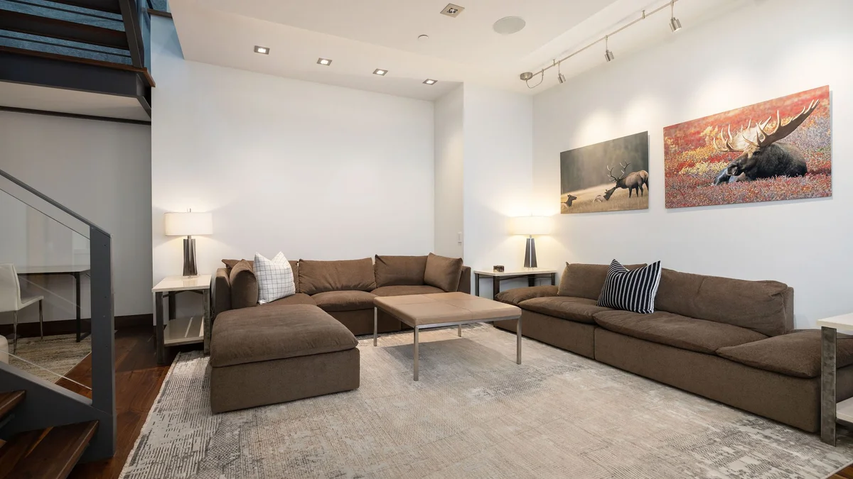 Downstairs Living Area