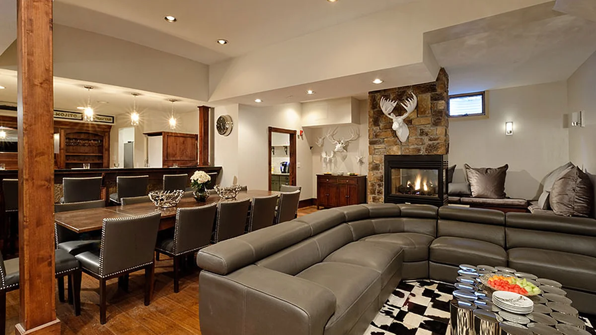 Living Space and Dining Room