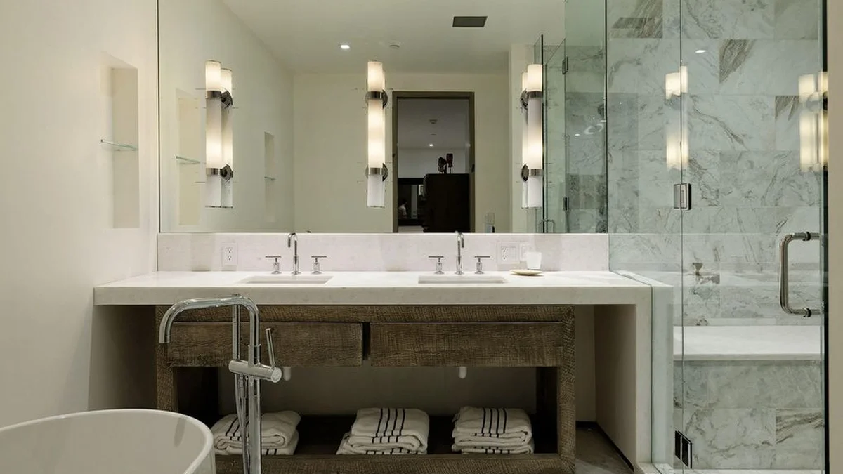 Master bathroom