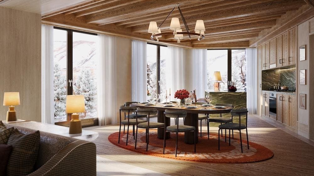 Mountain Homes - Kitchen and Dining