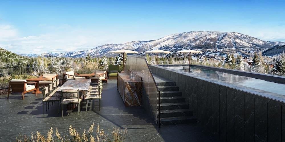 Mountain Homes - Rooftop Pool