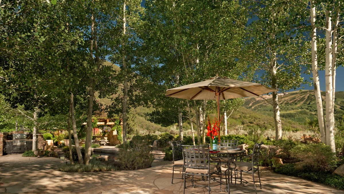 Outdoor seating