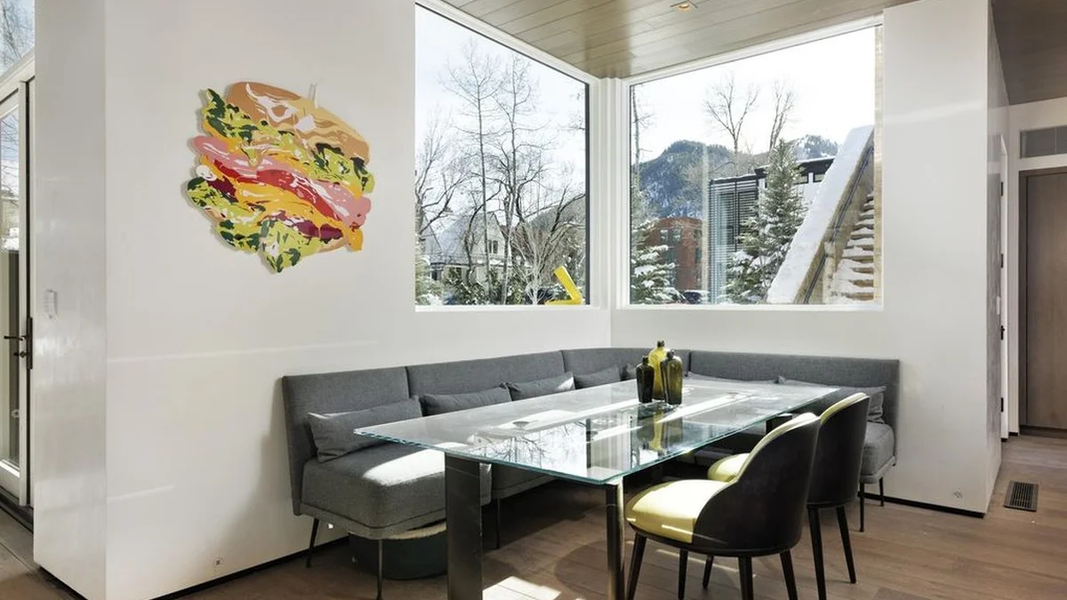 Separate dining table