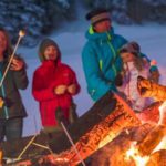 Aspen Winter Nightlife - Family S'mores