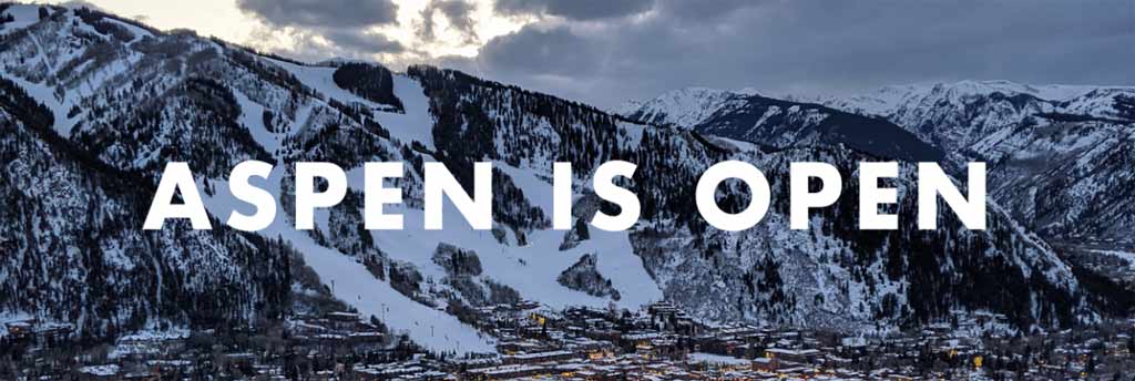 Aspen Is Open Winter 2020/2021