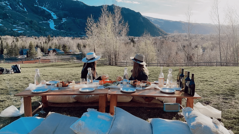 Aspen picnics, smuggler park 