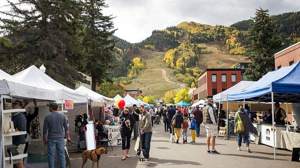 Aspen Farmer's Market mid summer