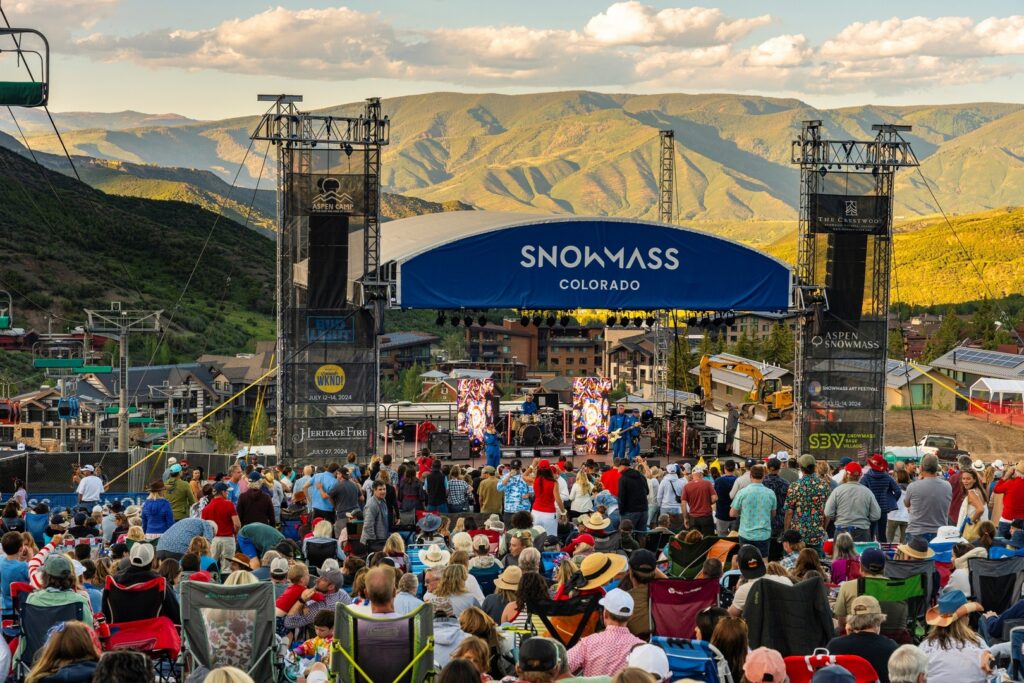 Live music at Snowmass Thursday Night Concerts – weekly Aspen summer event