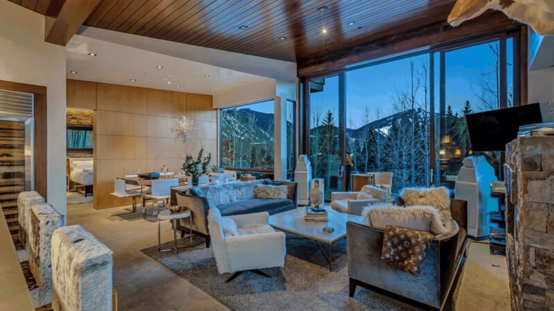 Bear Paw Lodge Aspen modern family retreat in fall